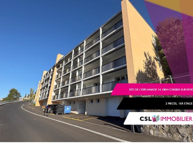 Apartment mieten in Corsier-sur-Vevey, District de la Riviera-Pays-d’Enhaut