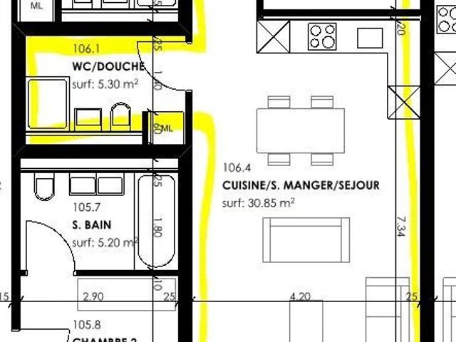 Apartment mieten in Pont-en-Ogoz, Freiburg