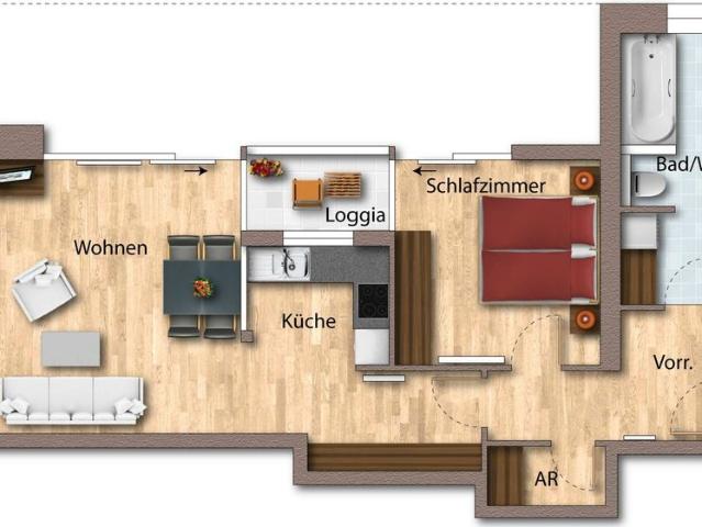 Apartment mieten in Saalfelden, Thor