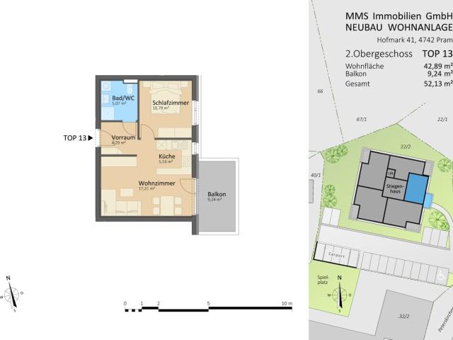Etagenwohnung kaufen in Pram