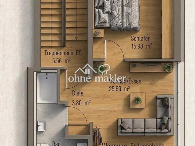 Apartment mieten in Igersheim, Baden-Württemberg
