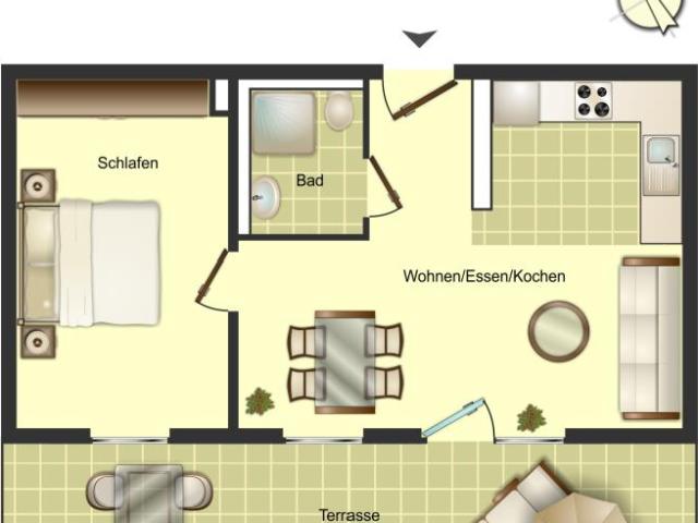 Apartment mieten in Sennestadt, Bielefeld