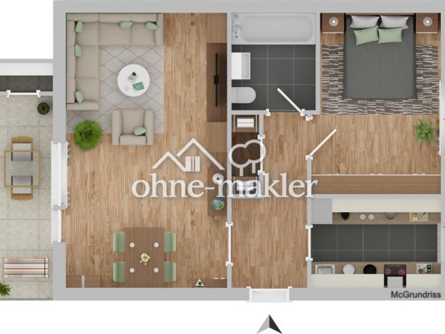 Apartment kaufen in Biebrich, Wiesbaden