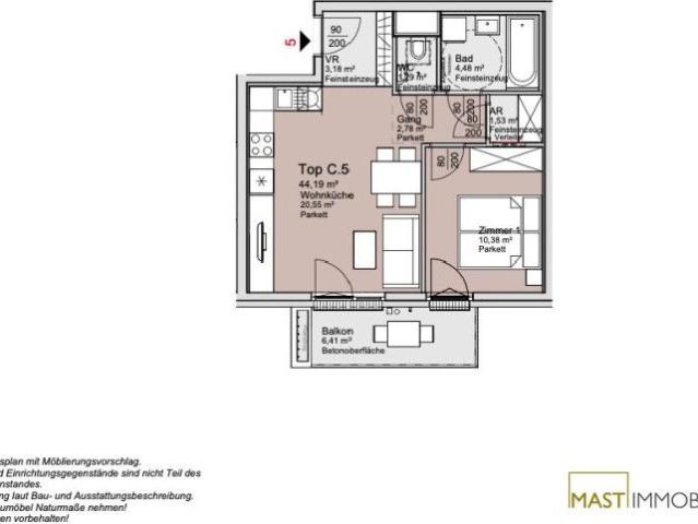 Apartment mieten in Floridsdorf, Wien