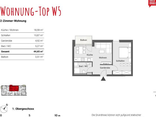 Etagenwohnung kaufen in Kufstein