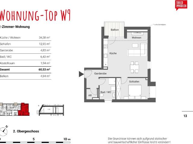 Etagenwohnung kaufen in Kufstein