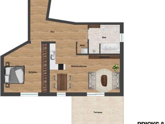 Etagenwohnung kaufen in Augsburg