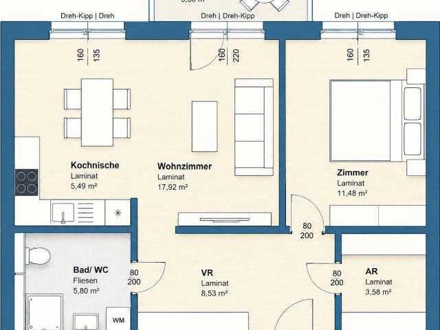 Apartment mieten in Katastralgemeinde Baierdorf, Graz