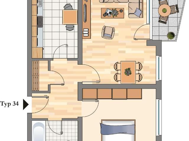 Apartment mieten in Hattingen, Obereichholz