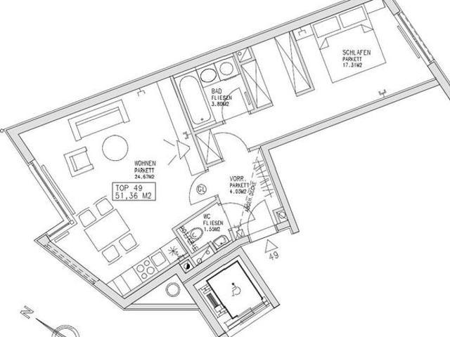 Apartment mieten in KG Margareten, Wien
