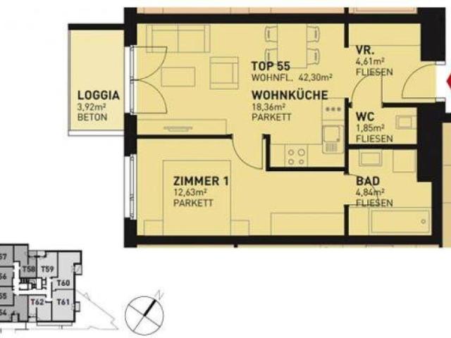 Apartment mieten in Simmering, Wien