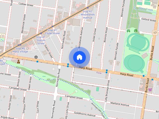 Townhouse for rent in Kew East, Melbourne