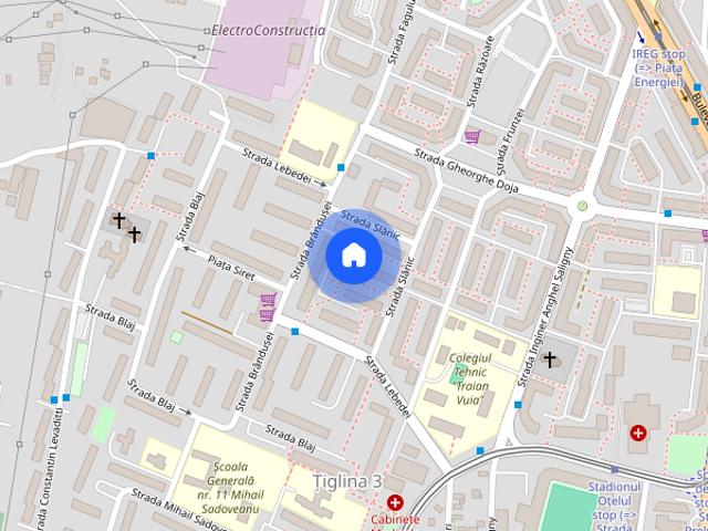 Apartament închirieri în Țiglina 3, Galați
