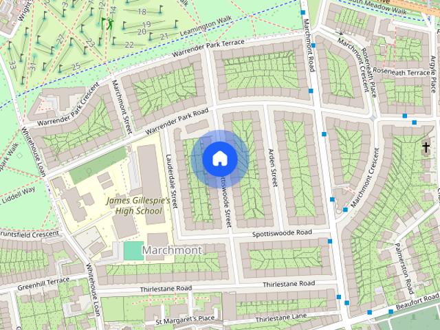 Apartment for rent in Marchmont, Scotland