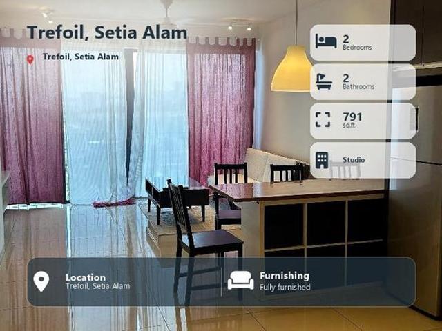 Serviced Residence for rent in Setia Alam, Shah Alam