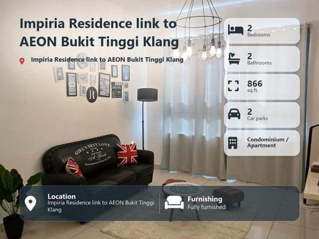 Serviced Residence for rent in Bandaraya Klang, Klang