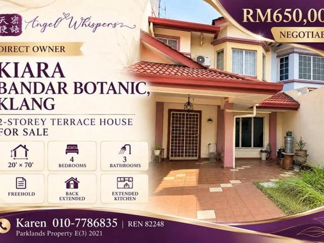 Terraced House for sale in Bandar Botanic, Bandaraya Klang