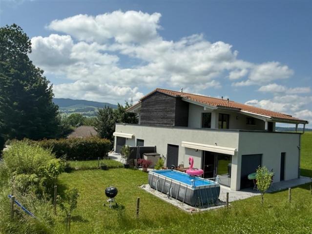 Einfamilienhaus kaufen in Hauteville, Freiburg