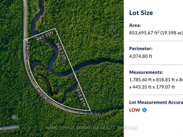 Land for sale in Muskoka, Ontario