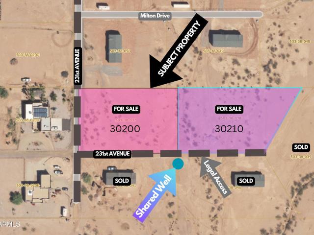 Land for sale in Wittmann, Arizona
