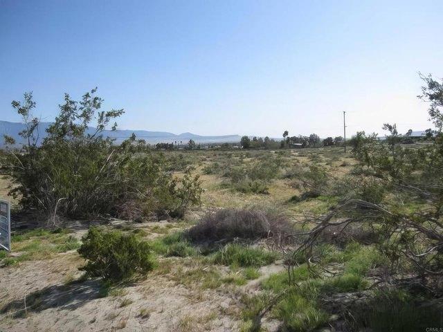 Land for sale in Borrego Springs, San Diego County