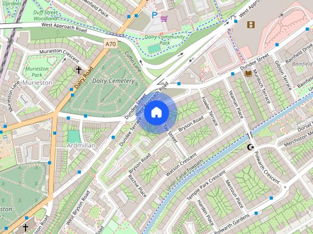 Apartment for rent in Merchiston, Scotland