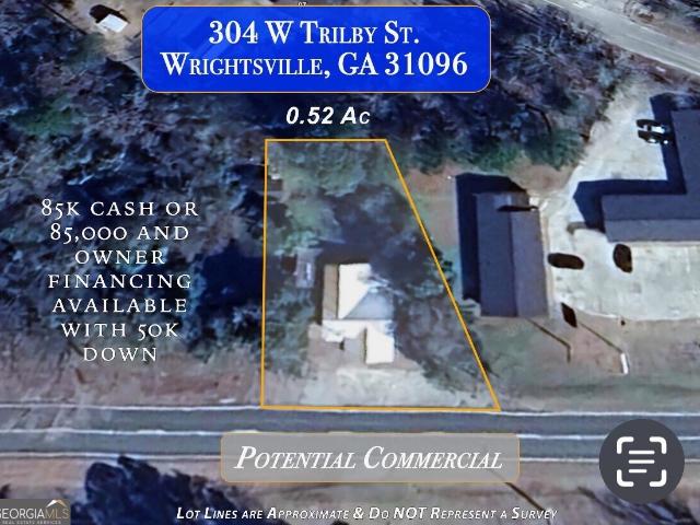 Commercial for sale in Wrightsville, Georgia