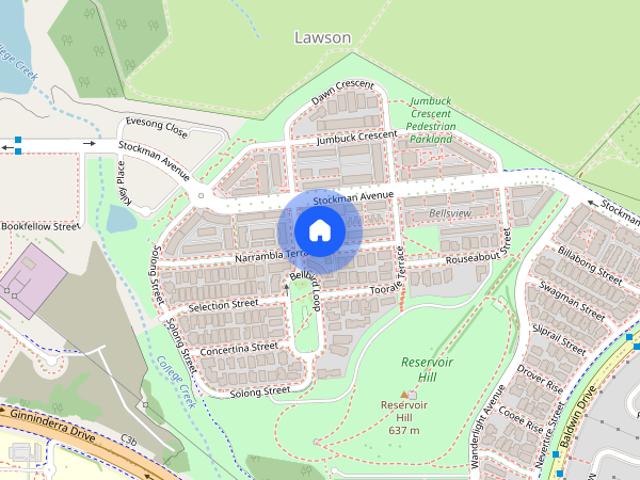 Townhouse for rent in Lawson, Australian Capital Territory