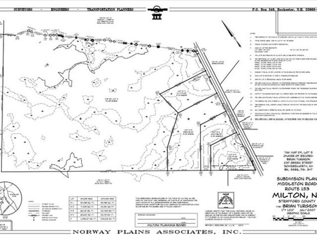 Land for sale in Milton, Strafford County