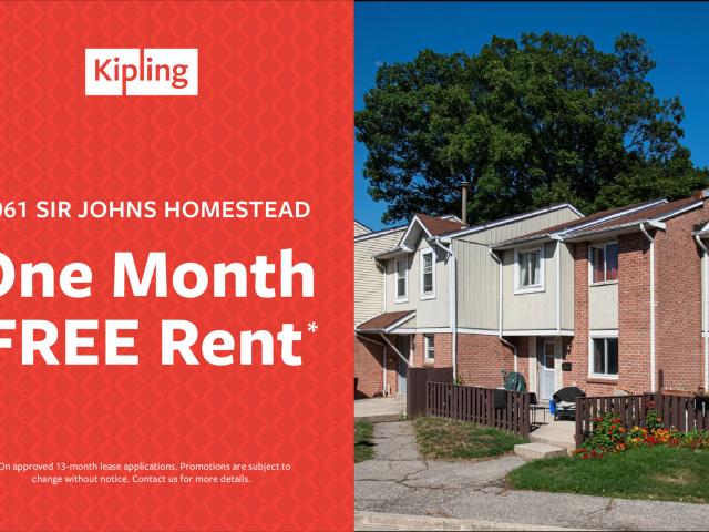 Apartment for rent in Mississauga, Ontario