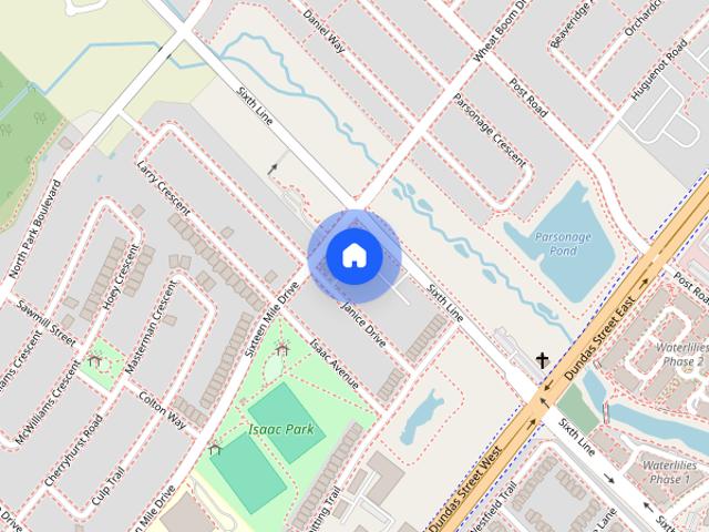 Townhouse for rent in Oakville, Golden Horseshoe