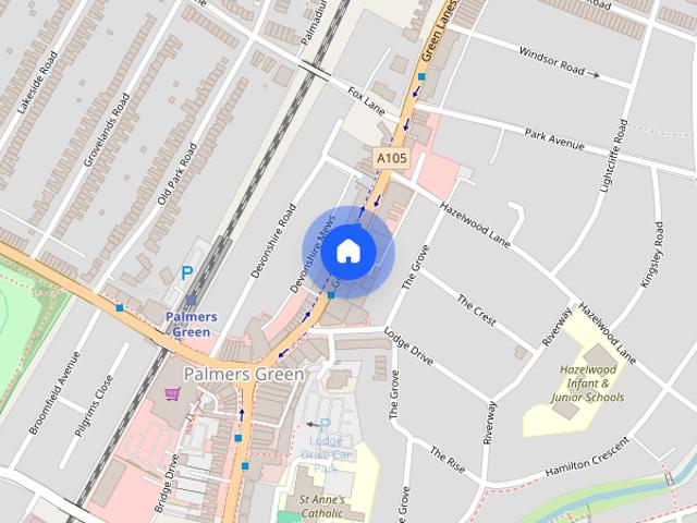 Apartment for rent in Palmers Green, Greater London