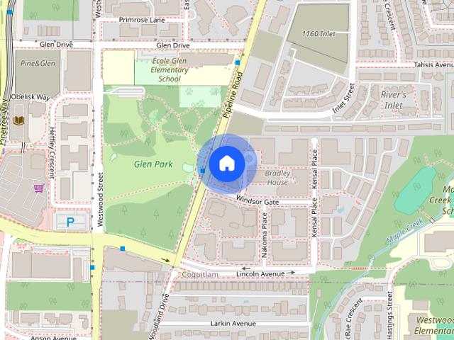 Apartment for rent in Windsor Gate, Coquitlam