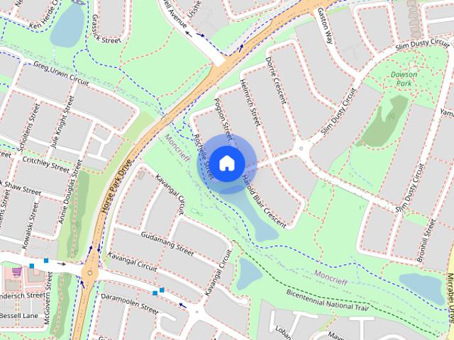 Townhouse for rent in Moncrieff, District of Gungahlin