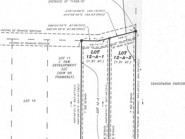 Land for sale in Tickfaw, Livingston Parish