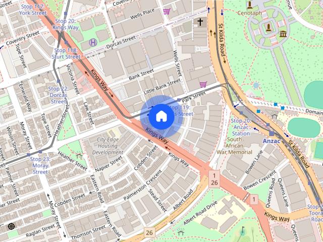 Apartment for rent in South Melbourne, Melbourne