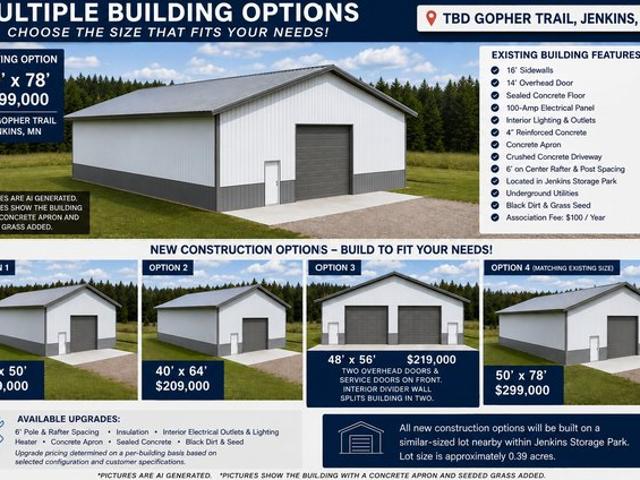 Land for sale in Jenkins, Minnesota