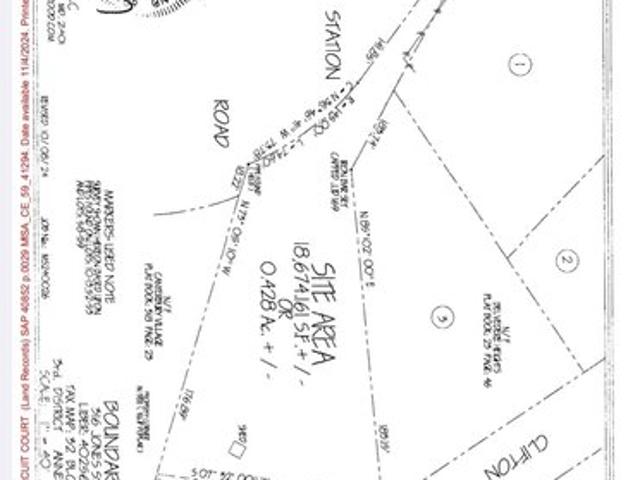 Land for sale in Arnold, Maryland
