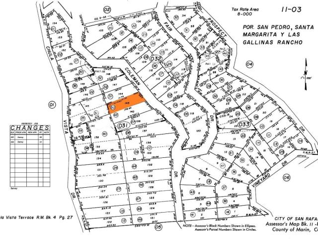 Land for sale in San Rafael, California