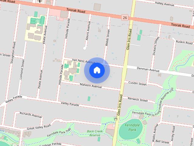 Townhouse for rent in Glen Iris, Melbourne