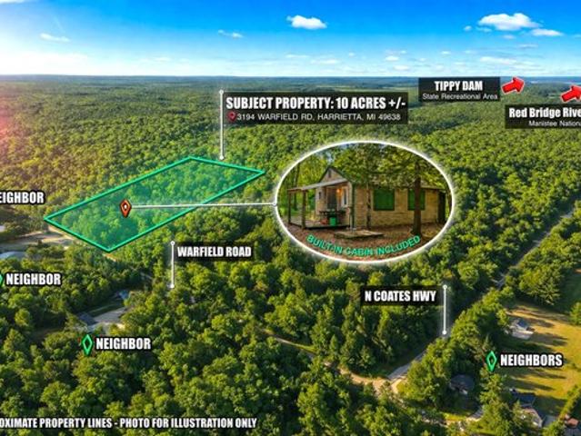 Land for sale in Harrietta, Michigan