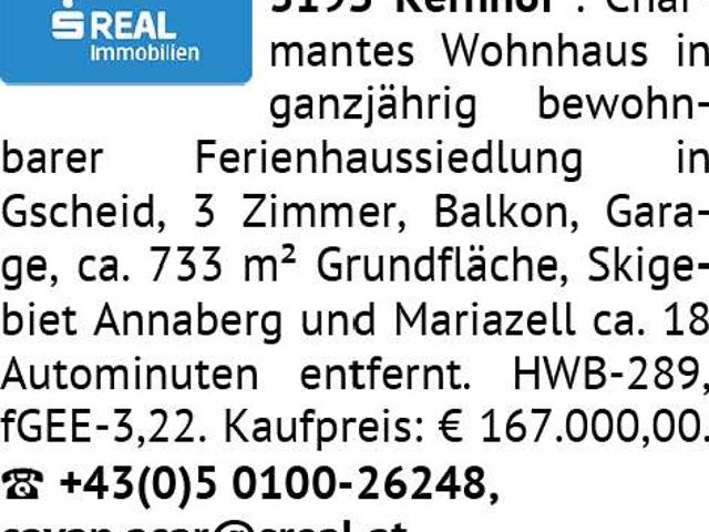 Haus kaufen in Lilienfeld, Niederösterreich