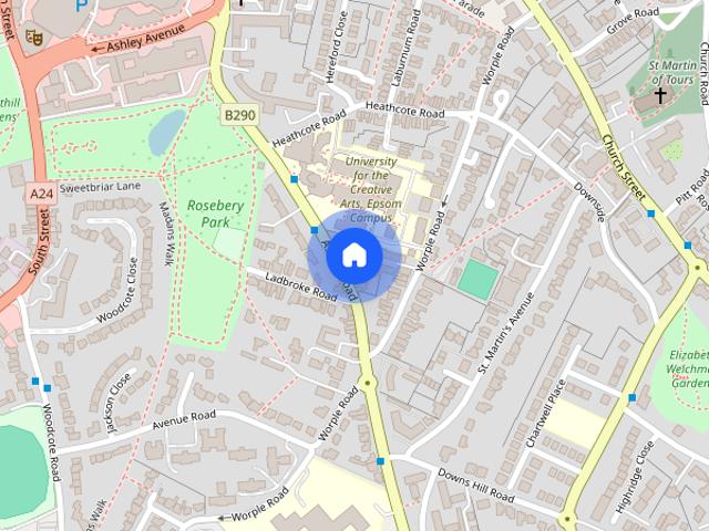Apartment for rent in Woodcote, Epsom