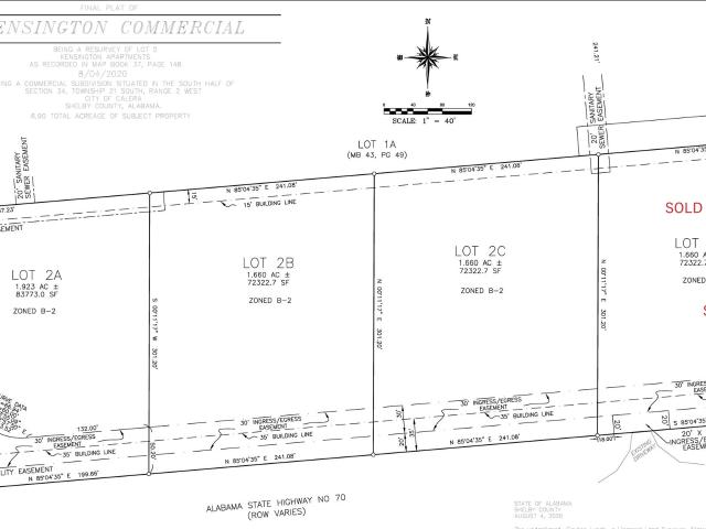 Commercial for sale in Calera, Alabama