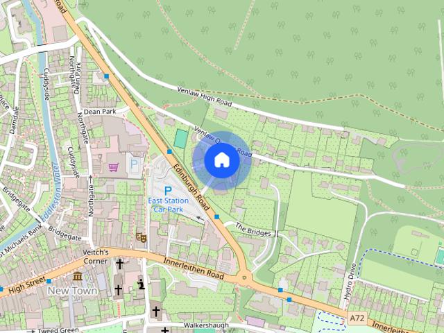 Apartment for rent in New Town, Peebles