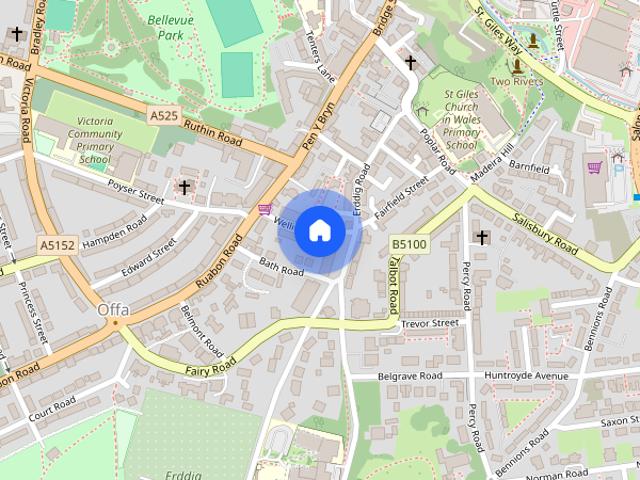 House for rent in Hightown, Wrexham