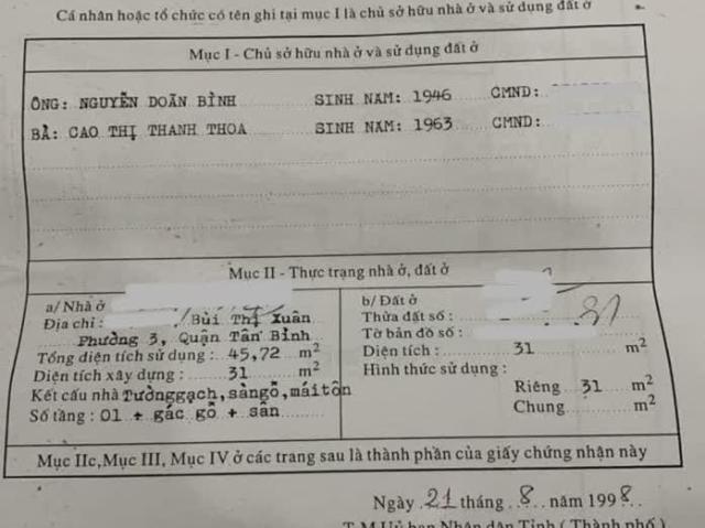 Nhà bán tại Thủ Đức, Hồ Chí Minh
