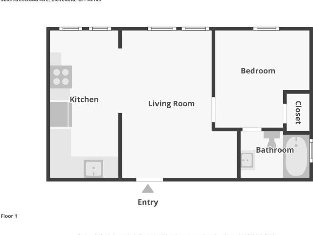 Apartment for rent in Cleveland, Ohio