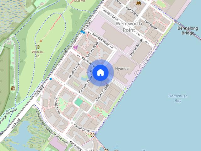 Apartment for rent in Wentworth Point, Sydney