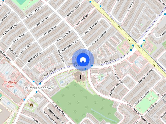 Apartment for rent in Churchill Meadows, Mississauga